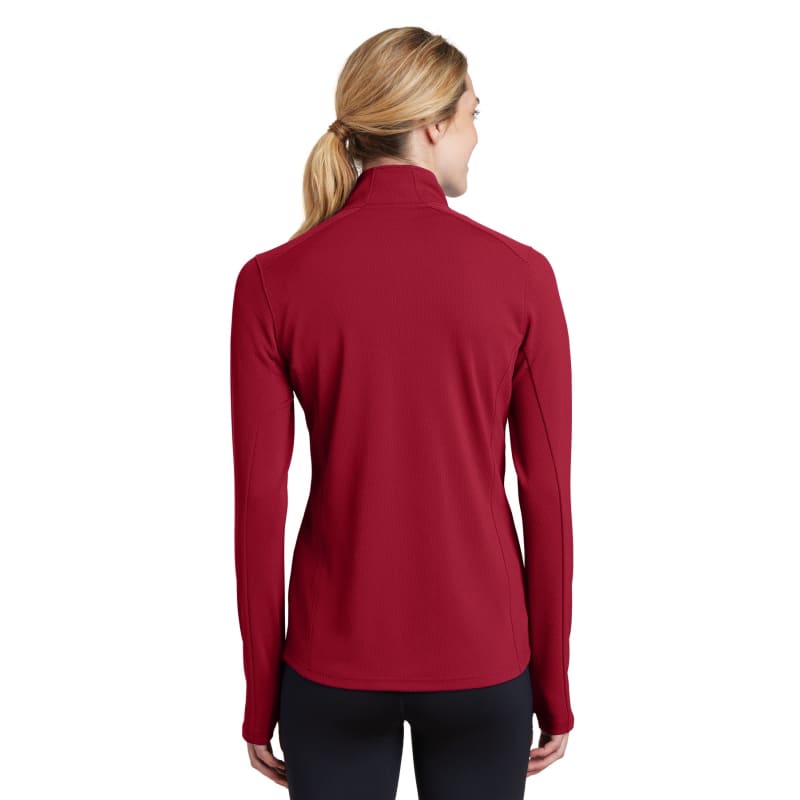 Sport-Tek Women's Sport-Wick Textured 1/4-Zip Pullover. 14