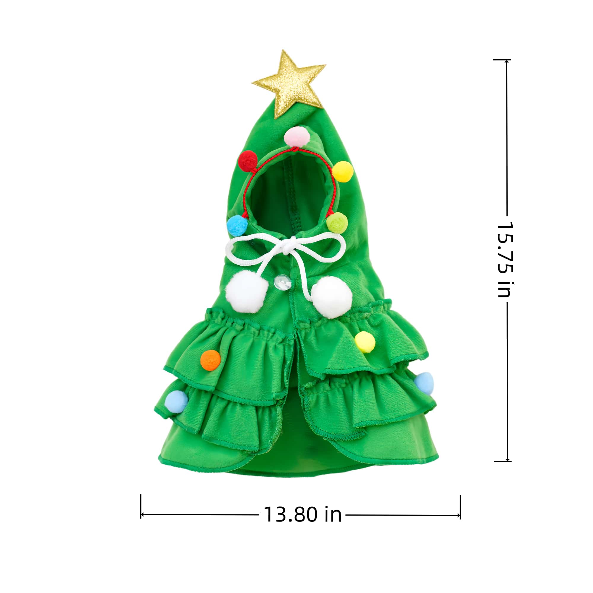 Christmas Pet Shawl Apparel 4