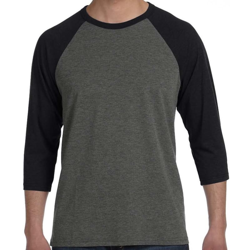 Bella Unisex 3/4-Sleeve Baseball T-Shirt 21