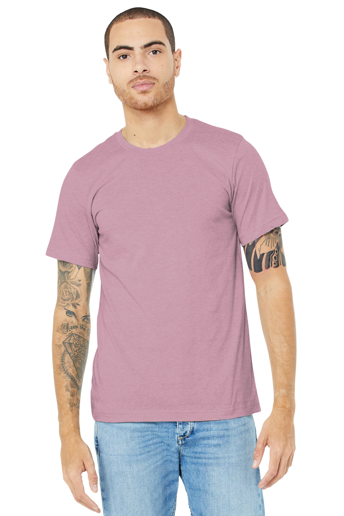 BELLA+CANVAS® Unisex Heather CVC Short Sleeve Tee 60