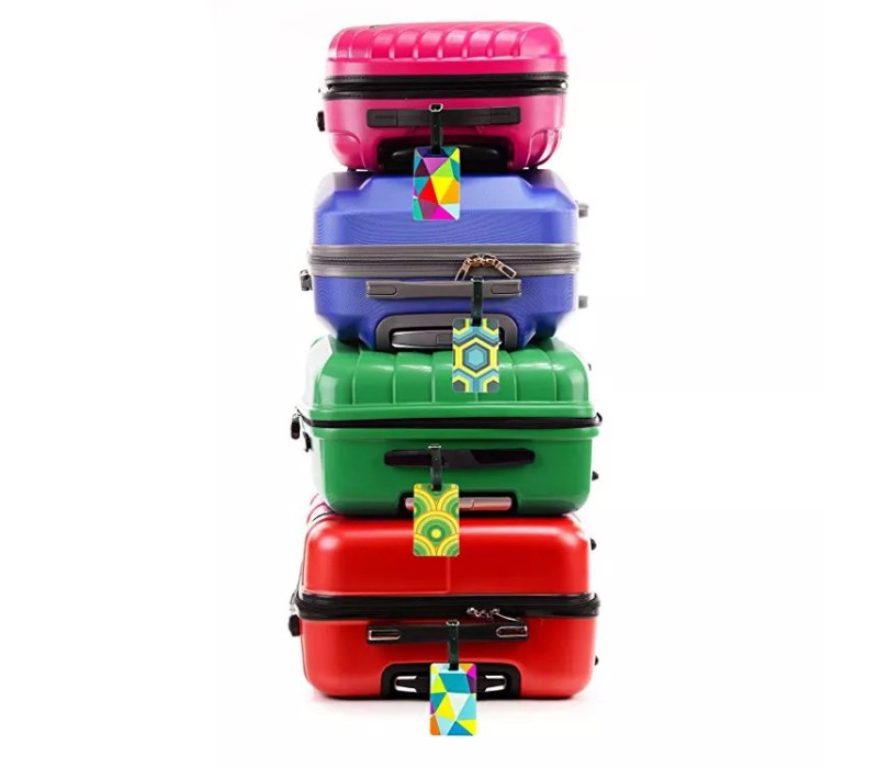 Luggage Tag with Plastic Handle 8
