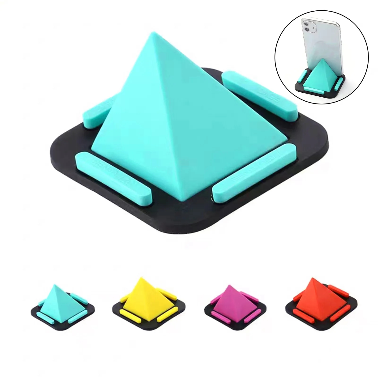 Pyramid Silicone Phone Holder 2