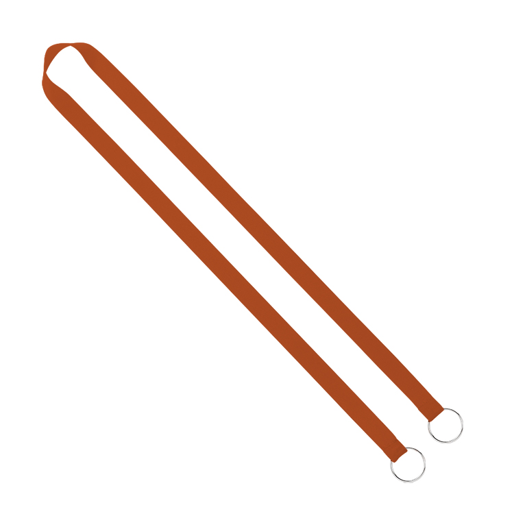 5/8" Screen Printed Lanyard with Double Clips 10