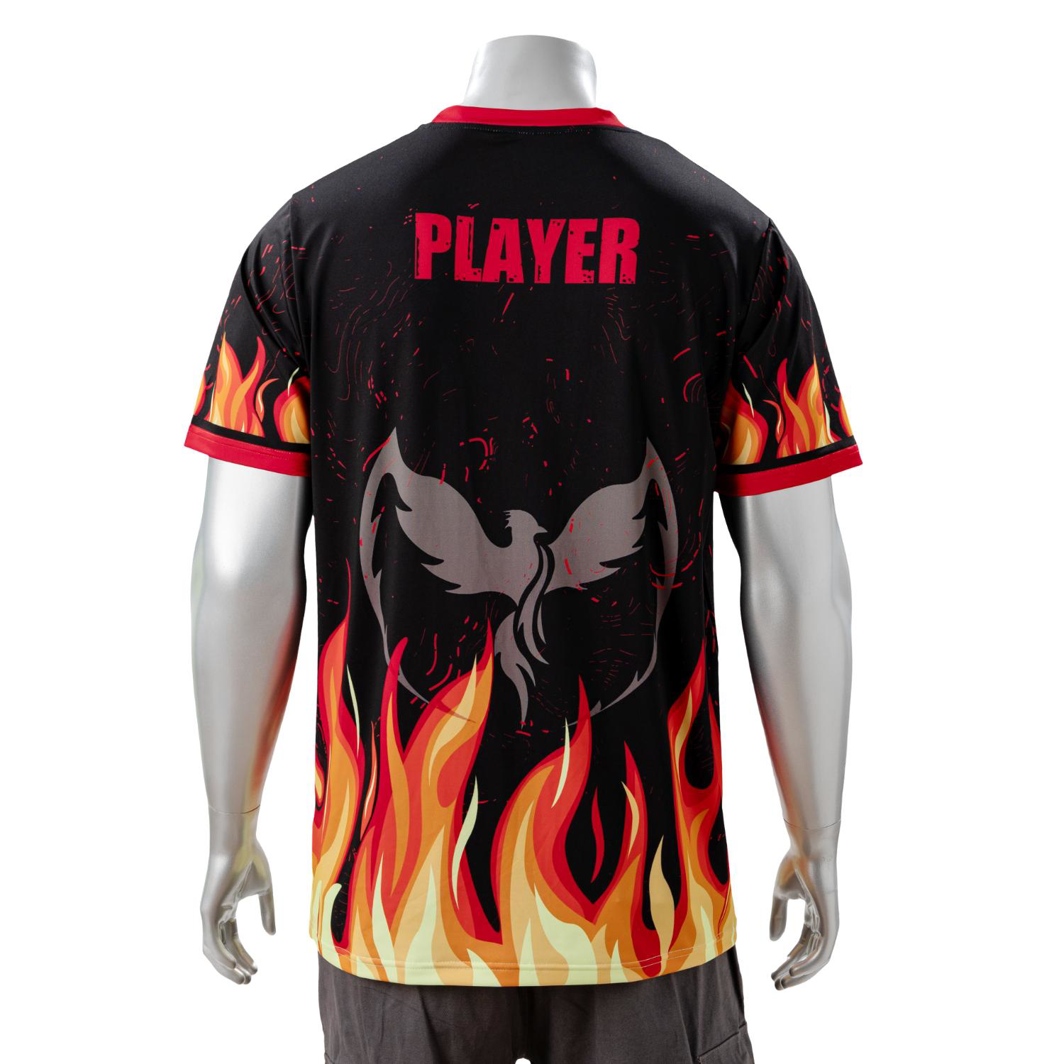 75D Milk Silk Full Color Fluorescent Digital Print Men's Short Sleeve T-Shirt 4