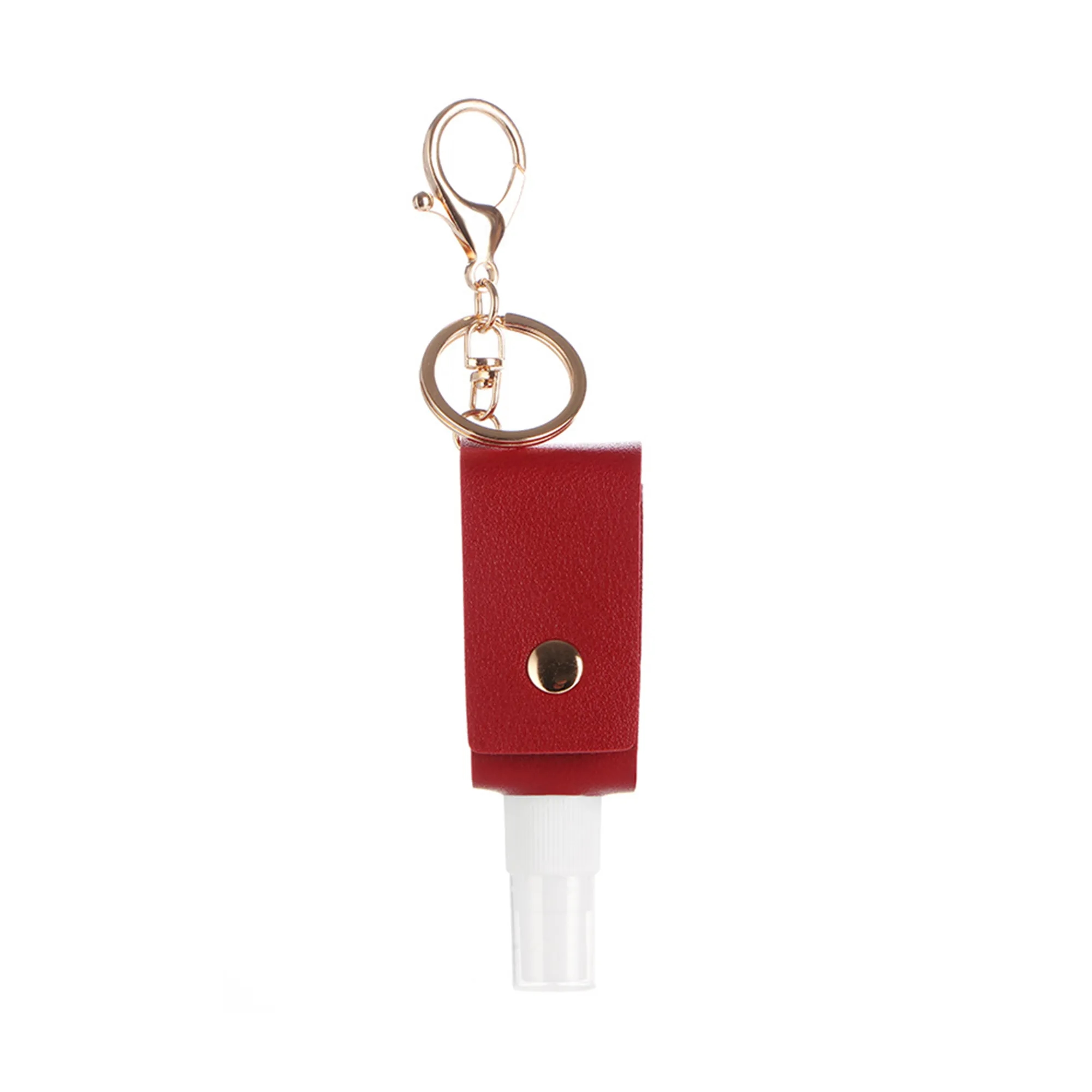 1 OZ Portable PU Hand Sanitizer Key Chain 4