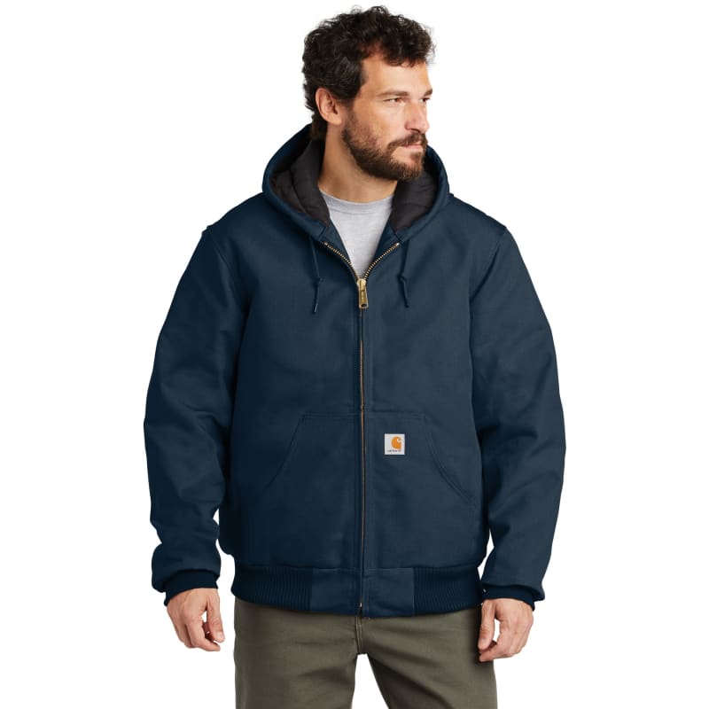 Carhartt Quilted-Flannel-Lined Duck Active Jac. 25