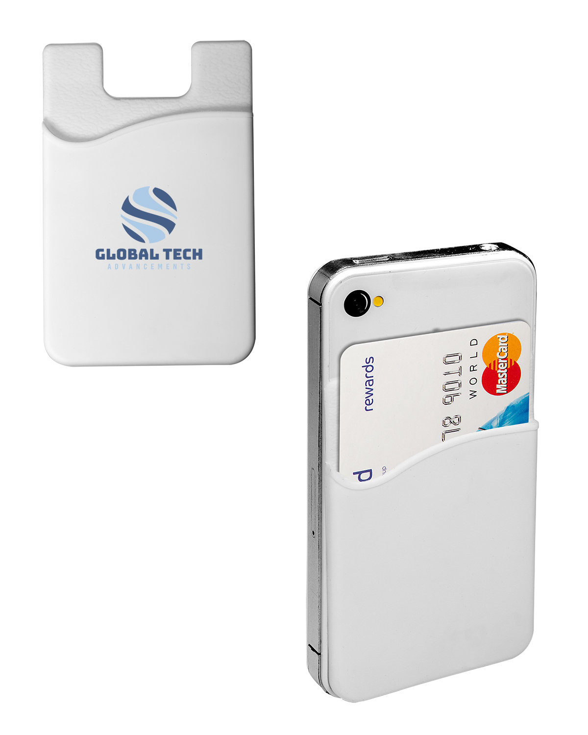Econo Silicone Mobile Cell Phone Wallet 3