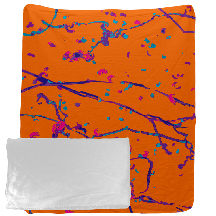 Micro-Mink/Sherpa Plush Full Color Blanket 2