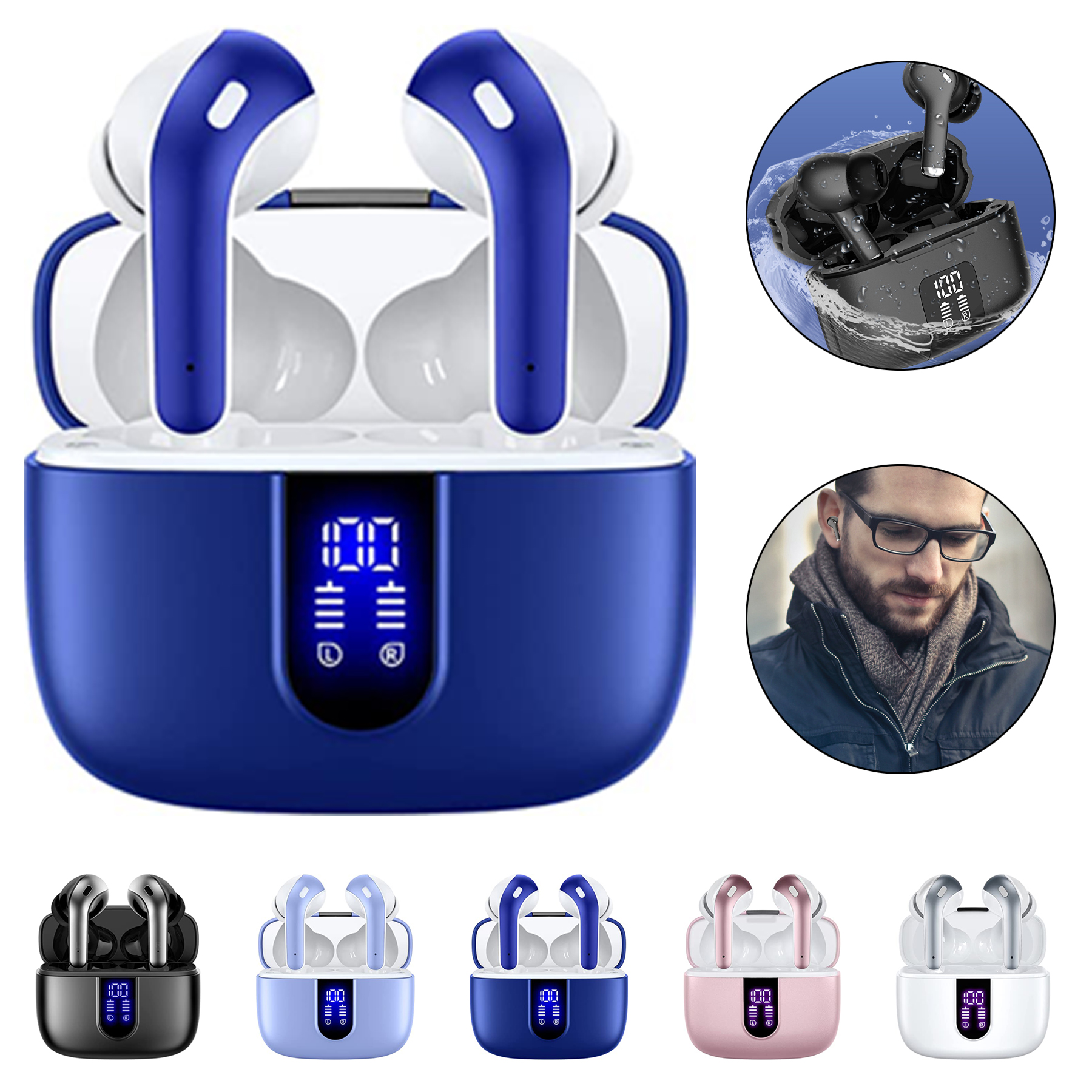 LED power display headset 2