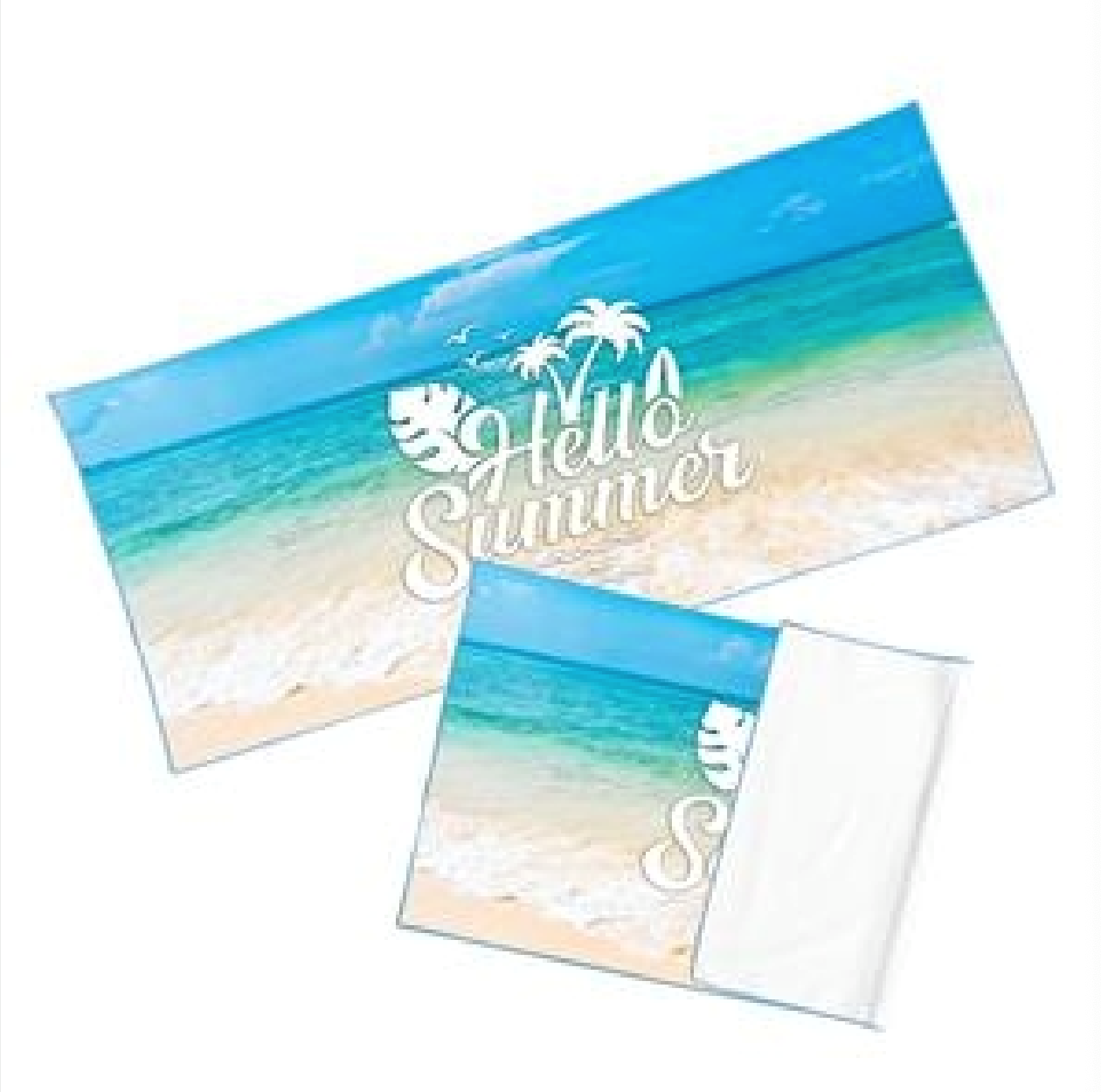 Full Color Beach Towel 1