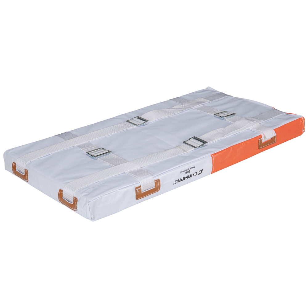 28" x 14" x 2" PVC Quilted Double First Base 3