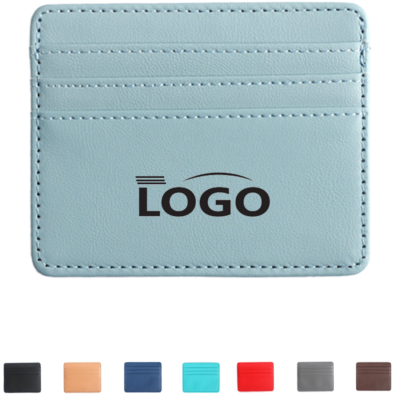 Compact Four-Slot Leather Card Wallet 2