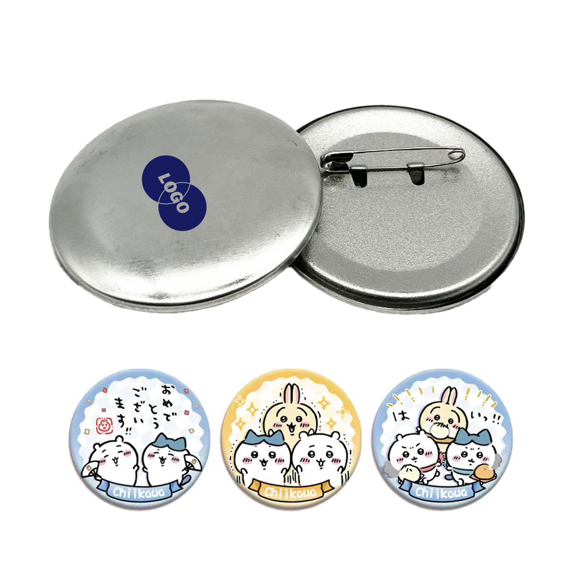 Personalized Button Pins with Custom Design 3
