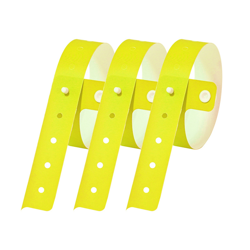 Premium Plastic Secure Snap Wristbands 2