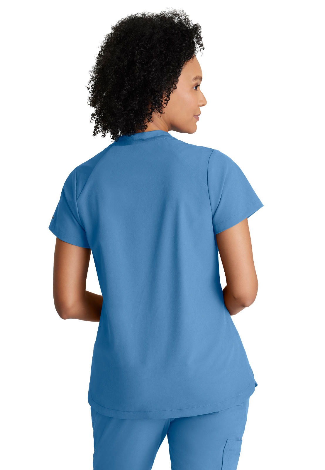 Barco One - Women's Two-Pocket Banded Zip-Collar Flux Scrub Top 13