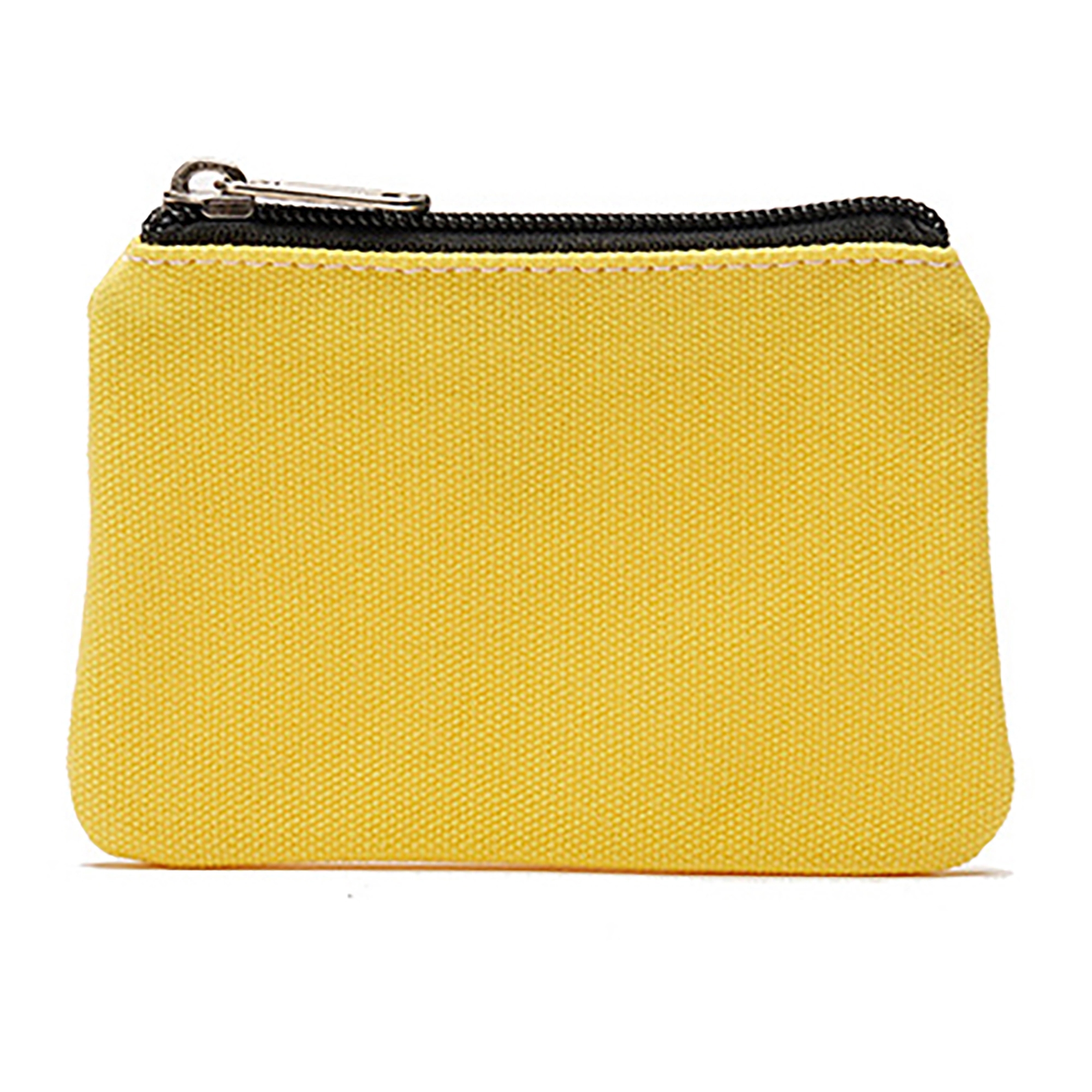 MOQ 50pcs Canvas Small Zipper Blank Coin Purses Pouches 30