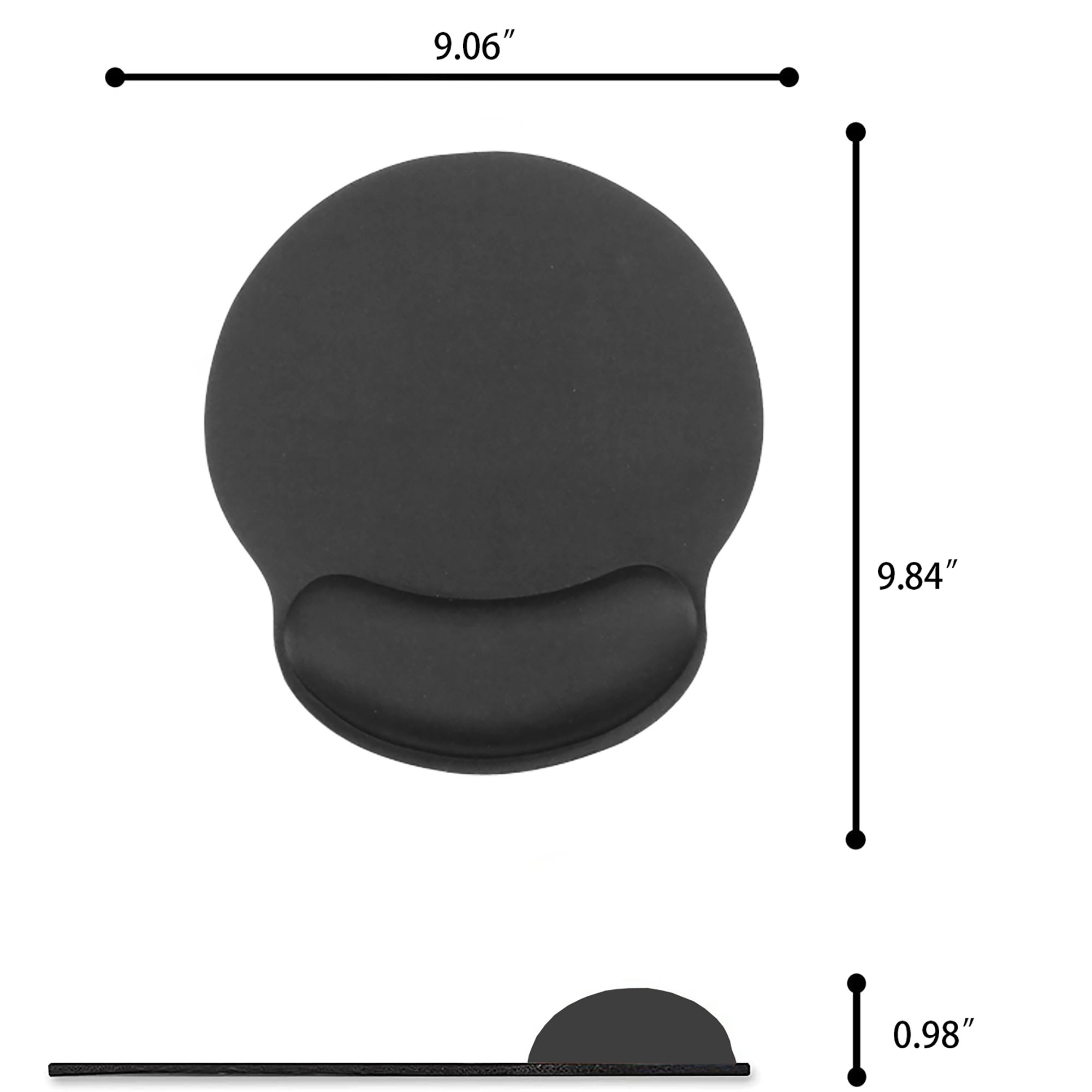 Custom Full Color Wrist Rest Mouse Pad 7