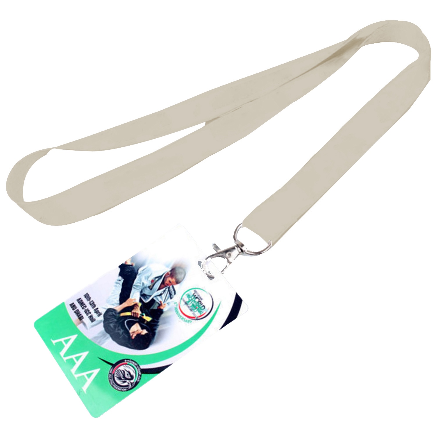 Combo Sublimated Lanyard w/ PVC plastic ID Card Lanyards