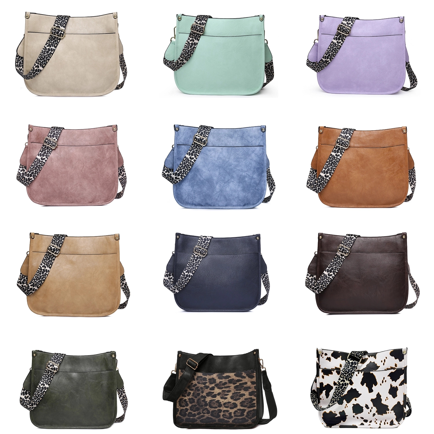 Vegan Leather Crossbody Bags 2