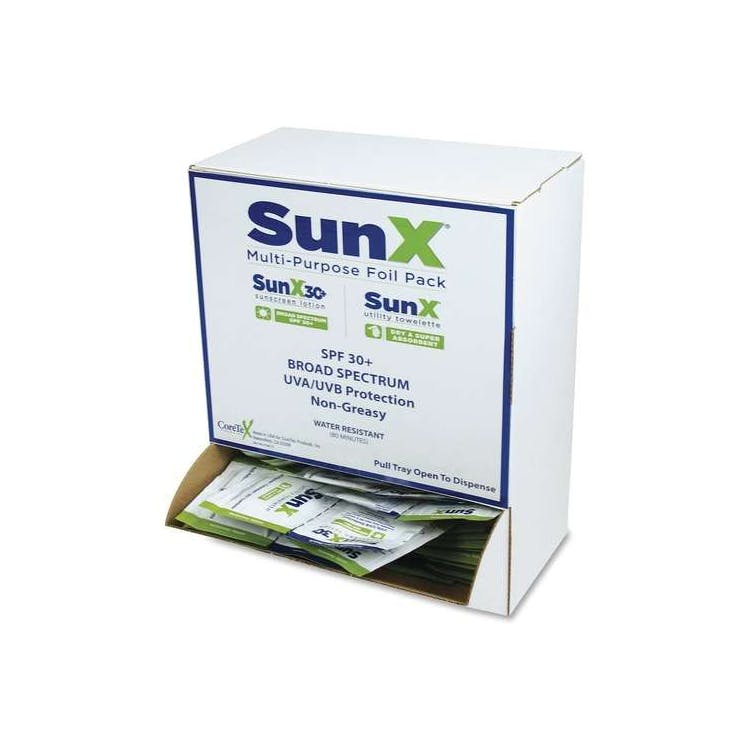 SunX SPF 30 Sunscreen Lotion and Towelettes 1