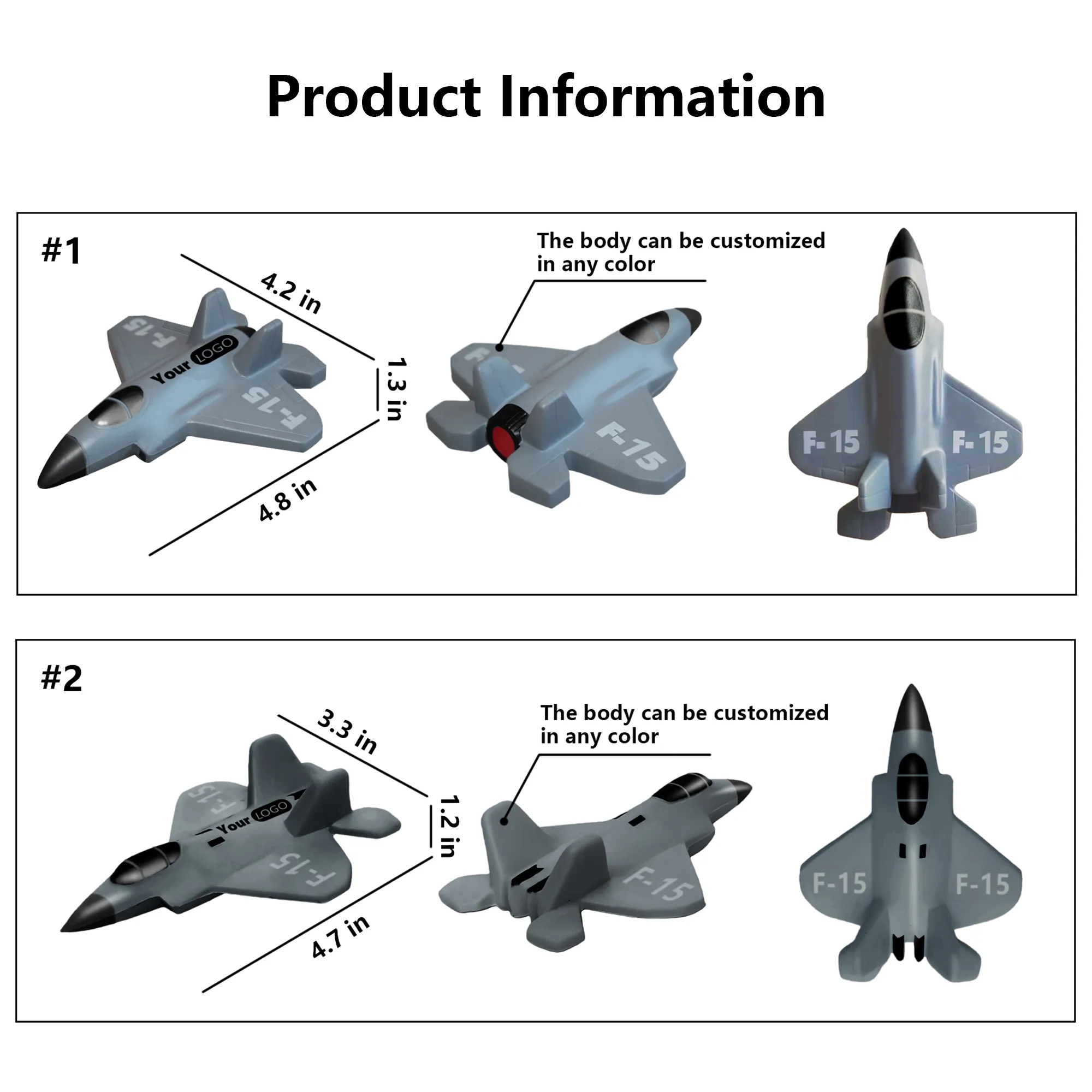 F-15 Fighter Jet Stress Toy 5