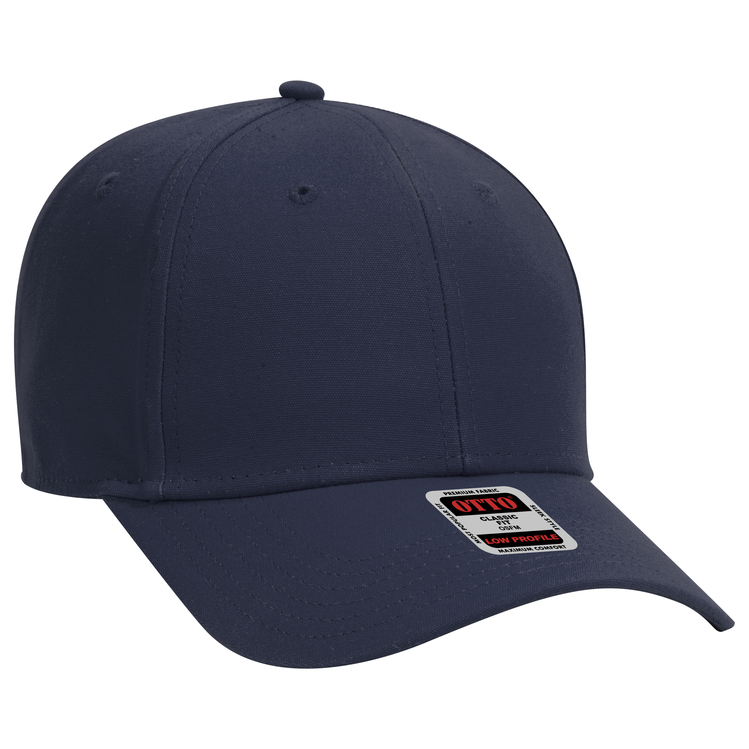 OTTO CAP® 6 Panel Low Profile Baseball Cap 12