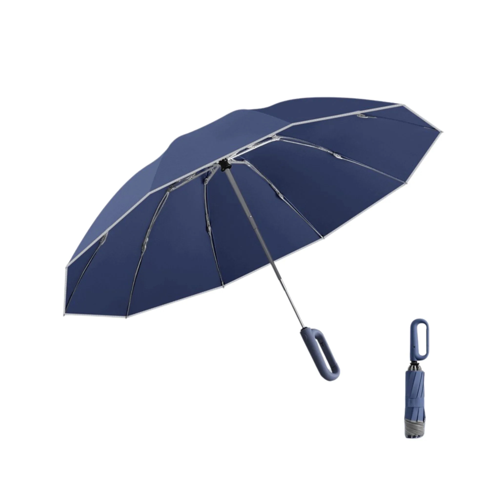 23'' Auto Open Windproof Travel Umbrella 4