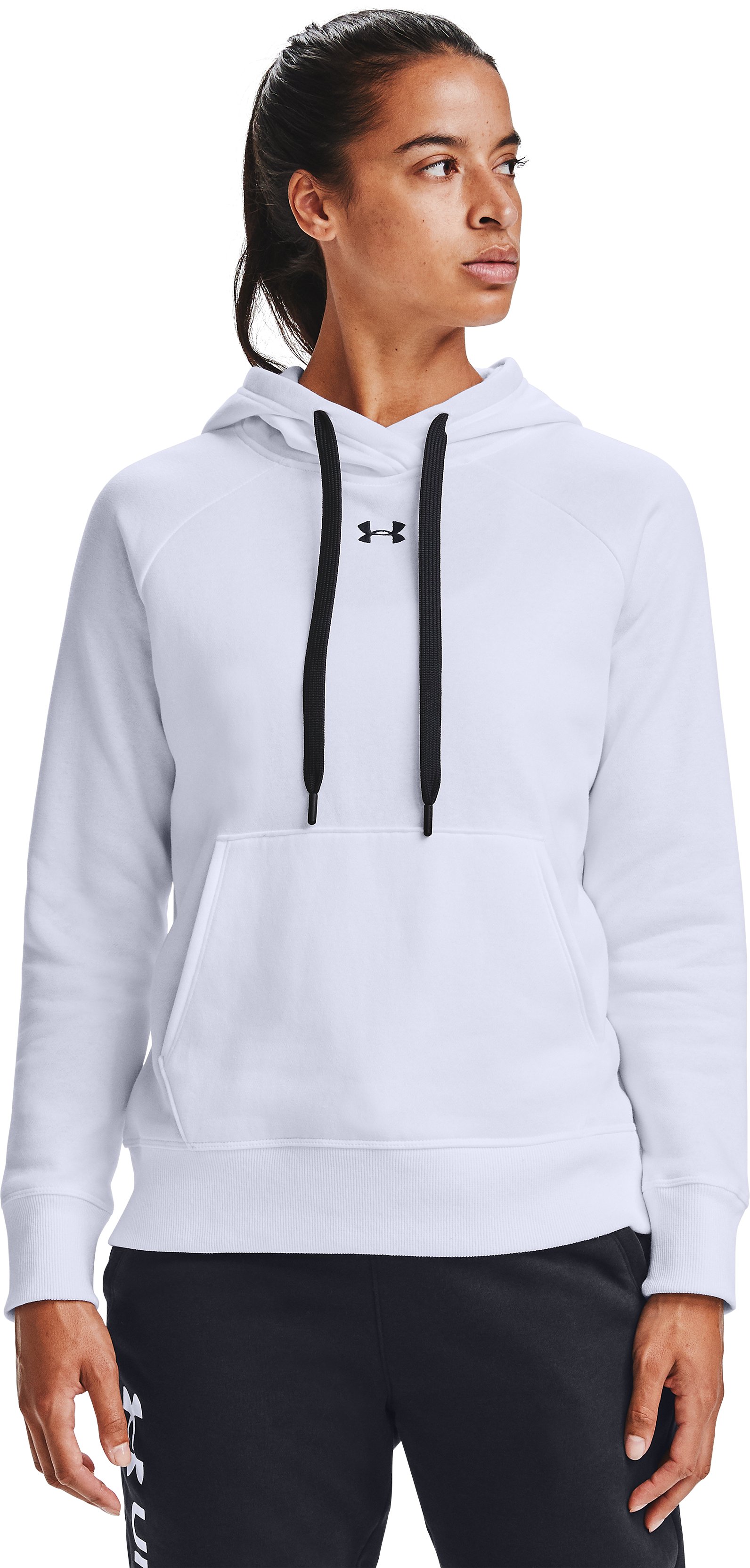 UA Rival Fleece HB Women's Hoodie, custom hoodie or sweatshirt with logo imprint 6