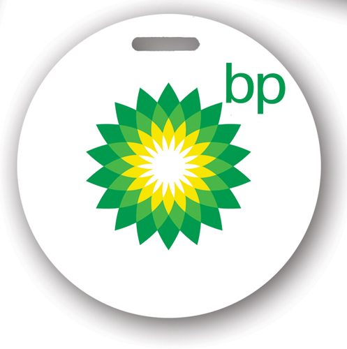 USA Made Full Color Write On Tag (Circle 2.5"x2.5")