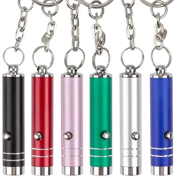 Mini Aluminum UV LED Flashlight Key Chain 7
