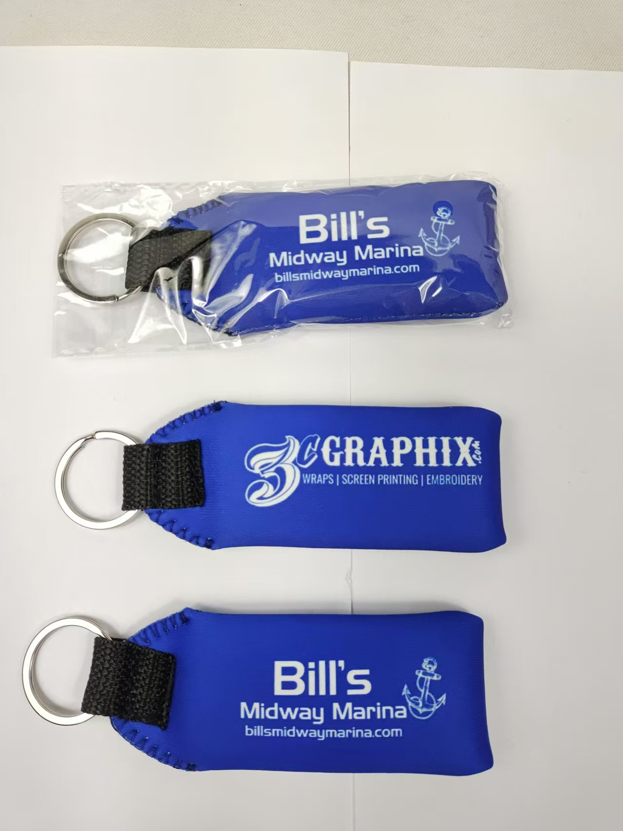 Neoprene Keychain 1