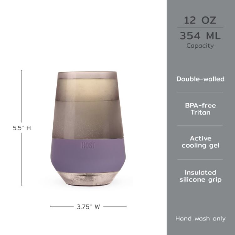 HOST® Tinted Wine FREEZE™ XL Cup, set of 2 2