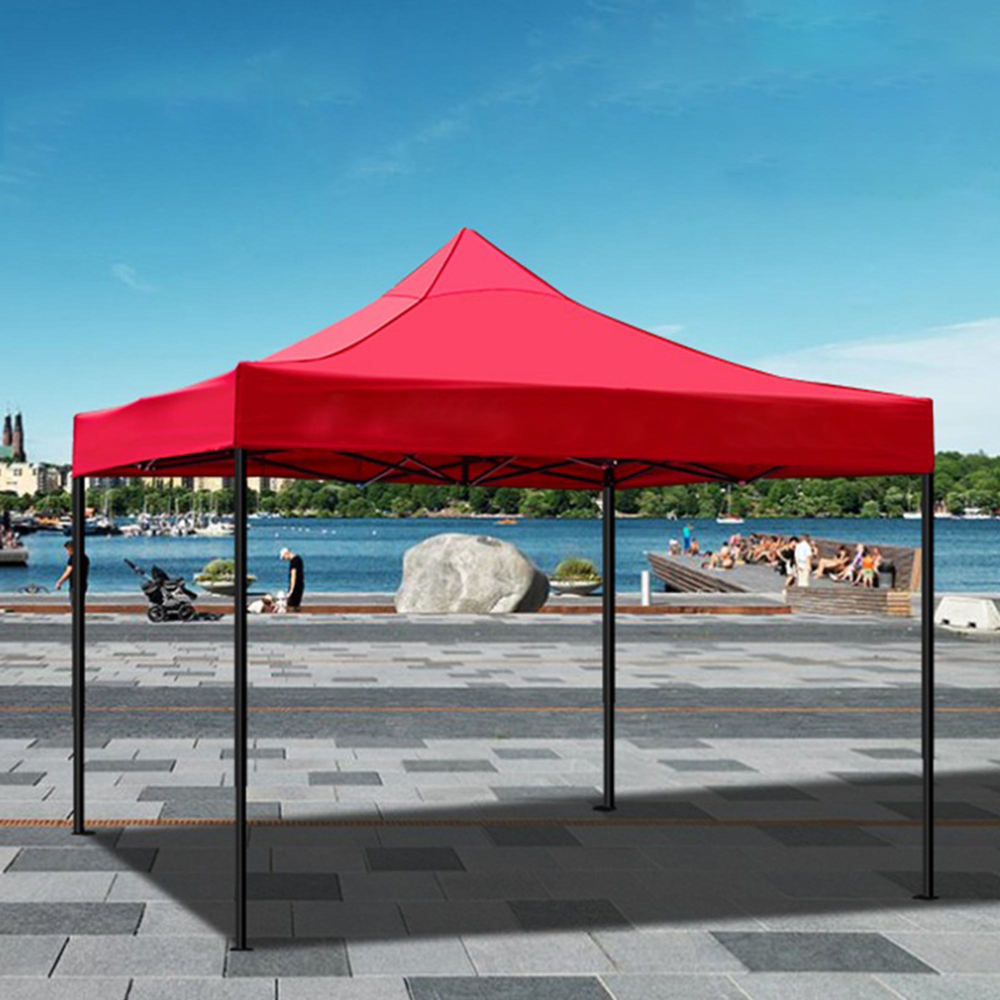 Steel Wire Pop Up Tent 5