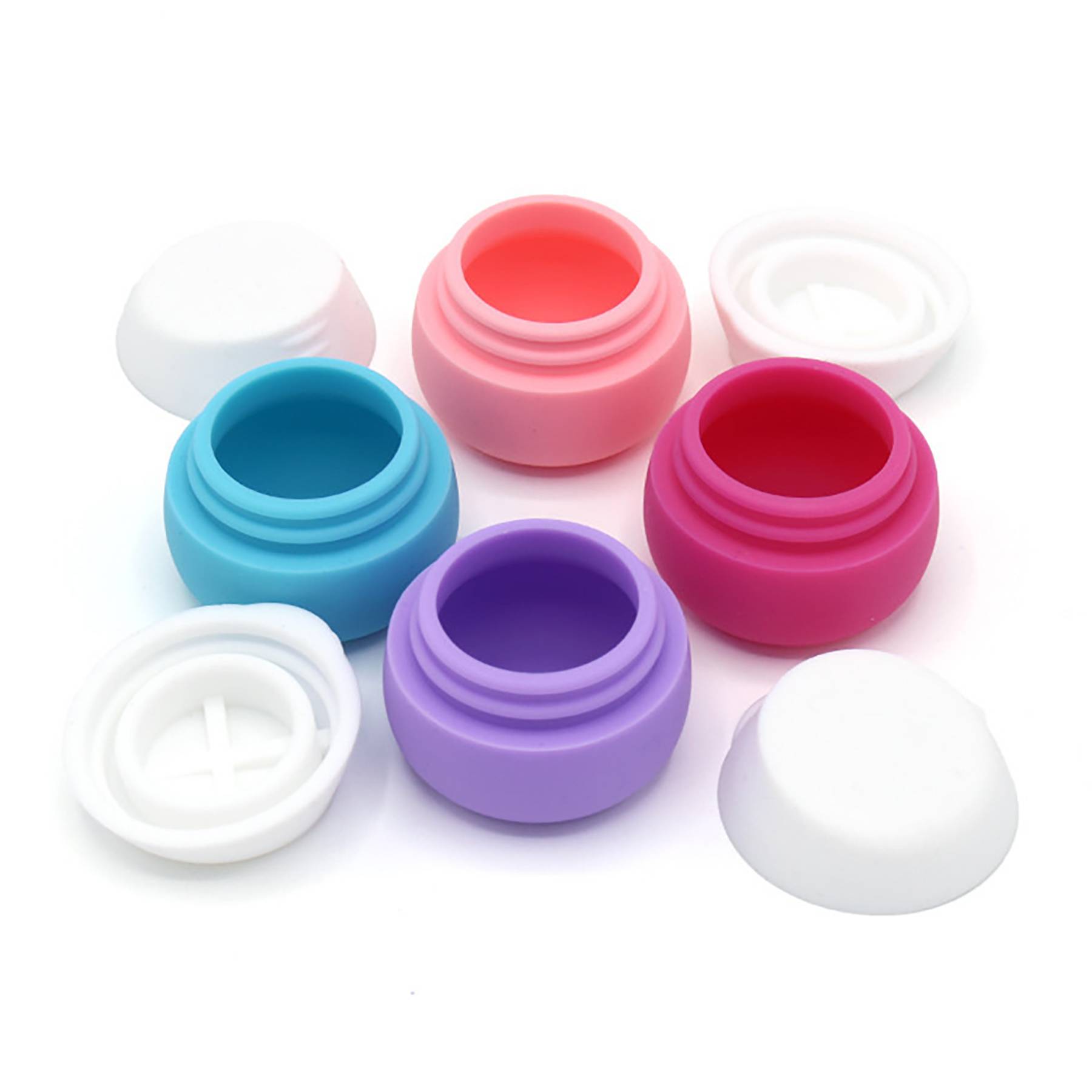 0.66 oz Small Silicone Pill Cases Waterproof 5
