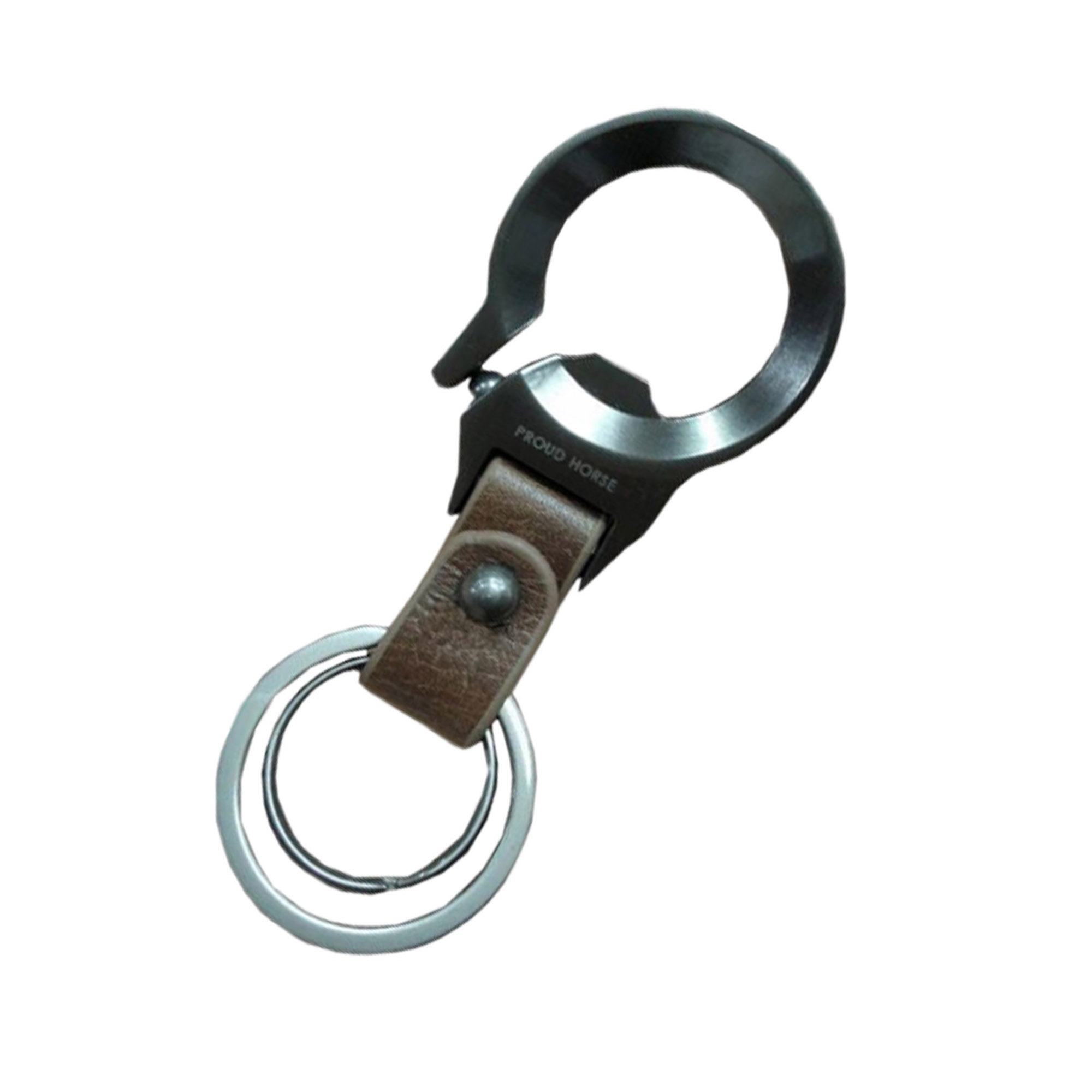 Vegan Leather Bottle Opener Keychain 4