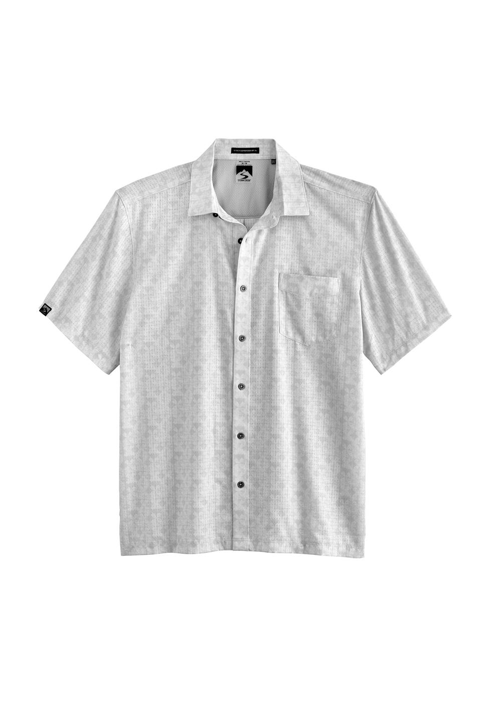Storm Creek Men's Enthusiast 4-Way Stretch Printed Short Sleeve Outdoor Shirt 7