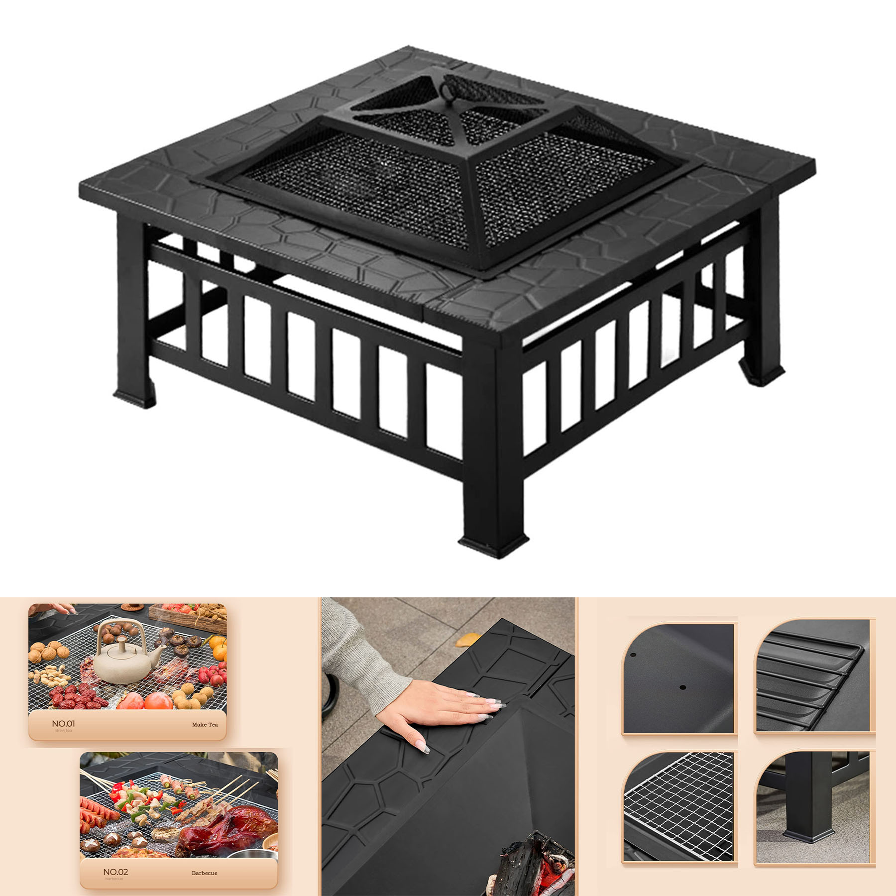 Barbecue stove Fire Pits 2