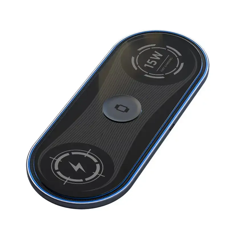 3 in 1 15Watt Wireless Charging Pad 5