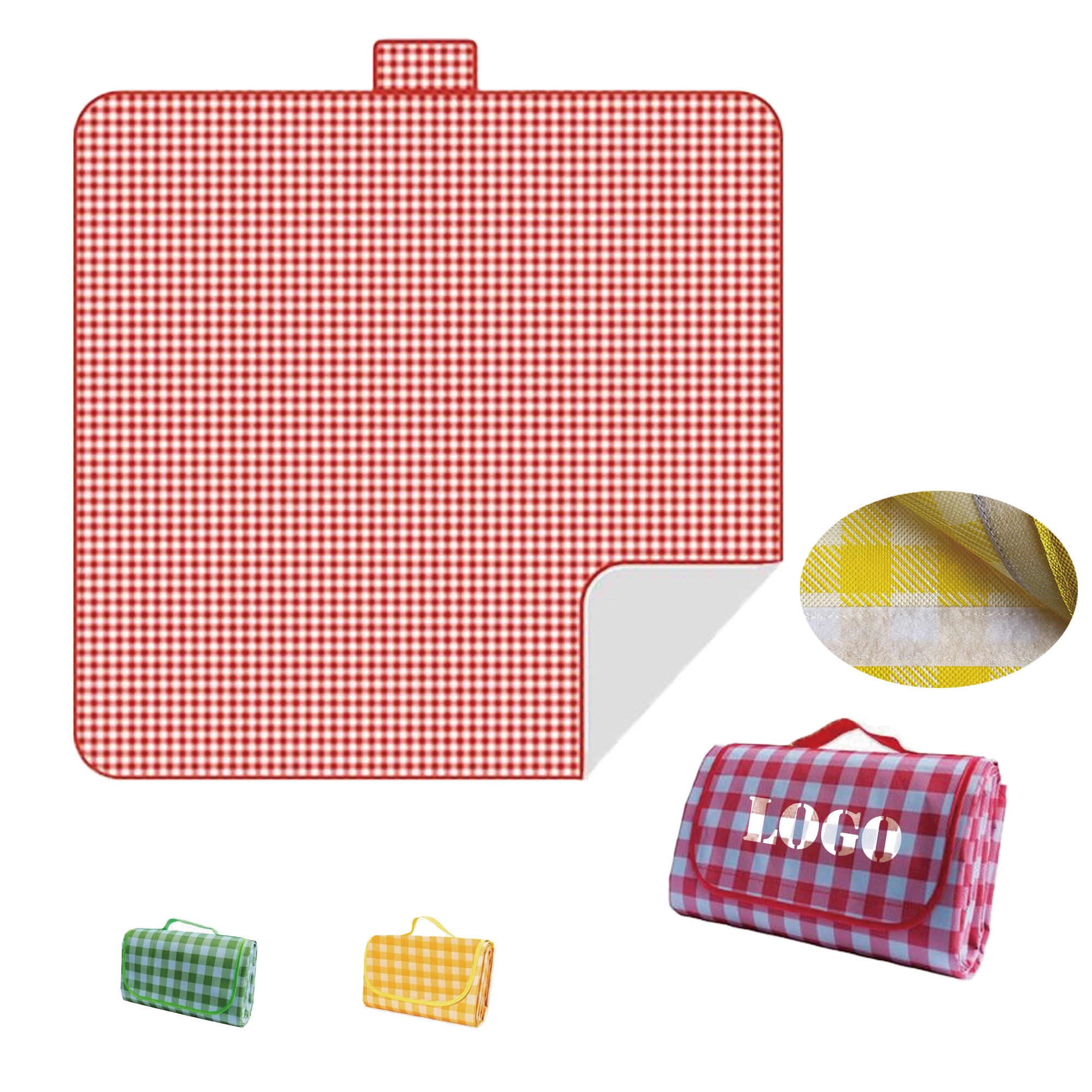 Outdoor Portable Folding Picnic Non-Woven Mat 3