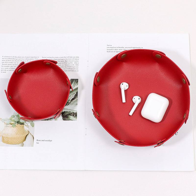 Snap-on folding circular storage 9