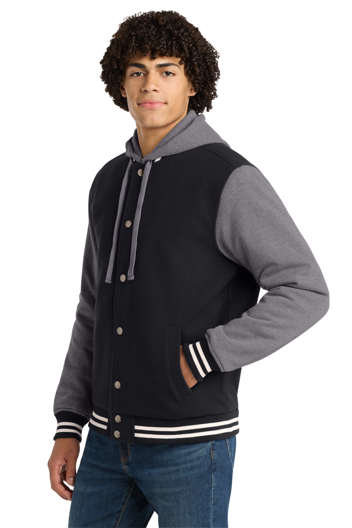 Sport-Tek Insulated Letterman Jacket. JST82 14