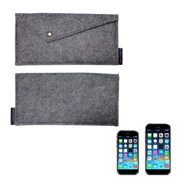 Recycled iPhone 6/ 6 Plus Felt Bag 2