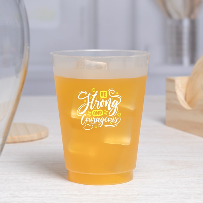 16oz Frosted Stadium Cups 25