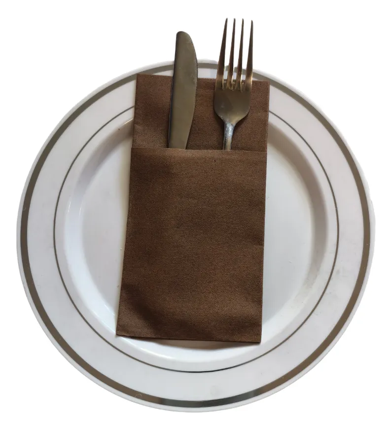 Luxury Linen Style Disposable Napkin 15