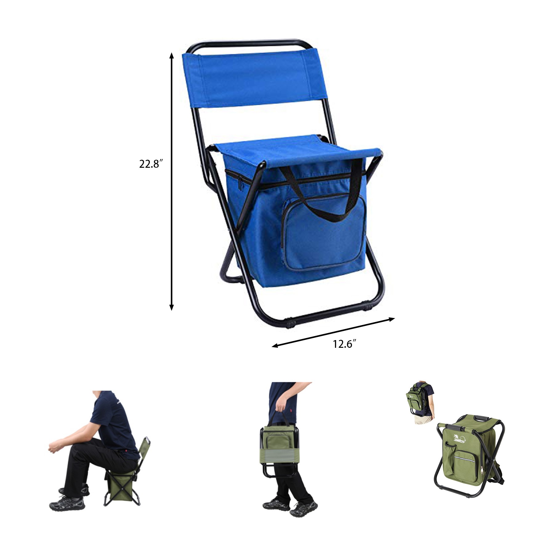 Foldable Compact Fishing Stool 2