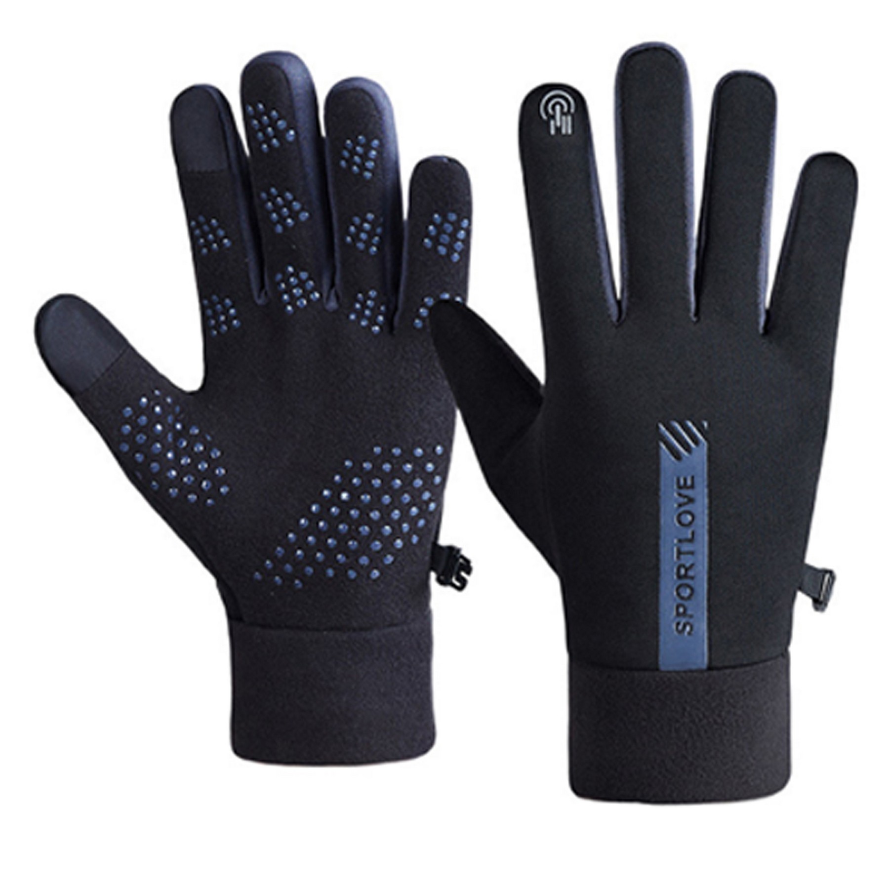Women's Fleece Touch Screen Waterproof Gloves 3