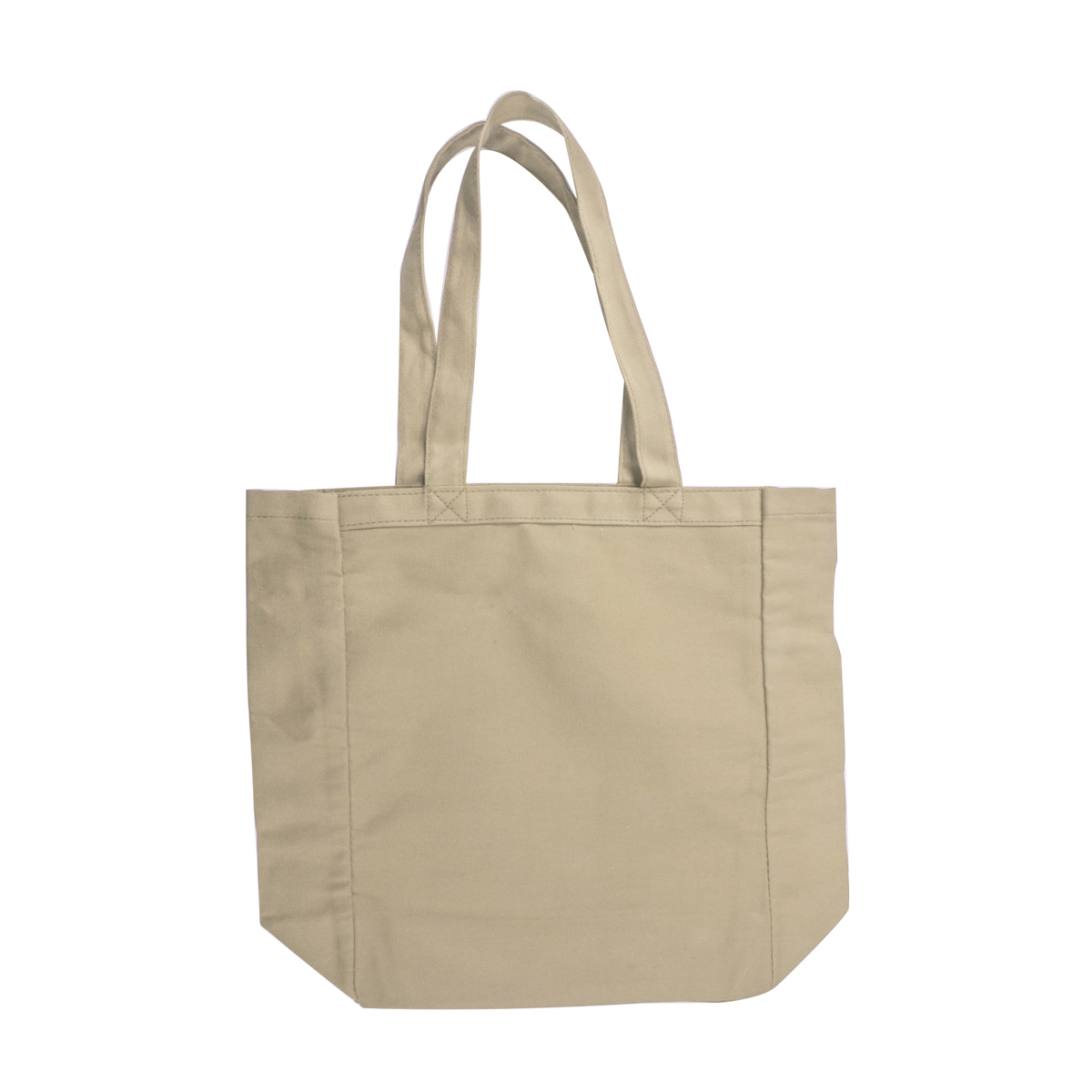 10 oz. Natural Large Gusset Cotton Canvas Tote Bag 3