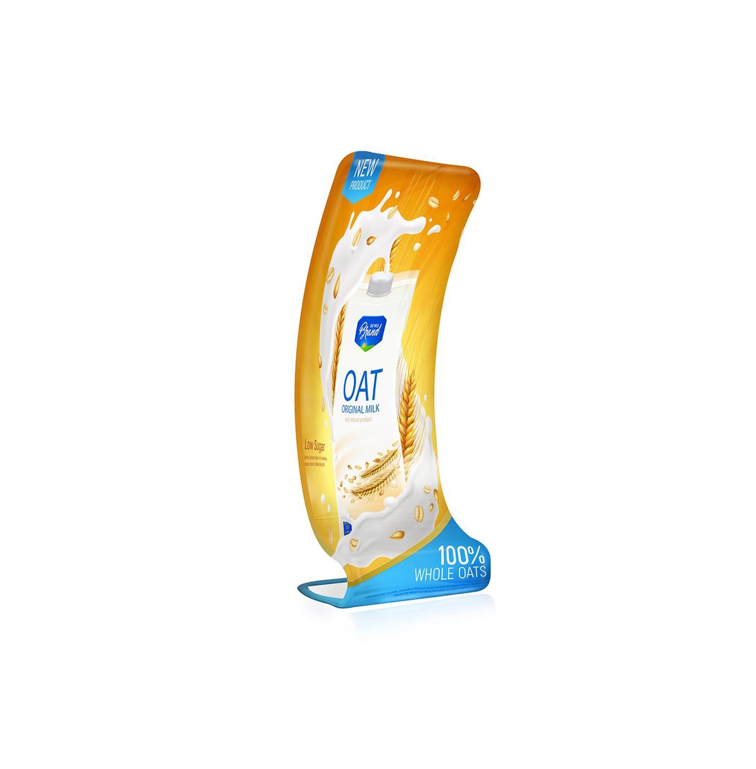 Snake Shaped Tension Fabric Banner Stand 7