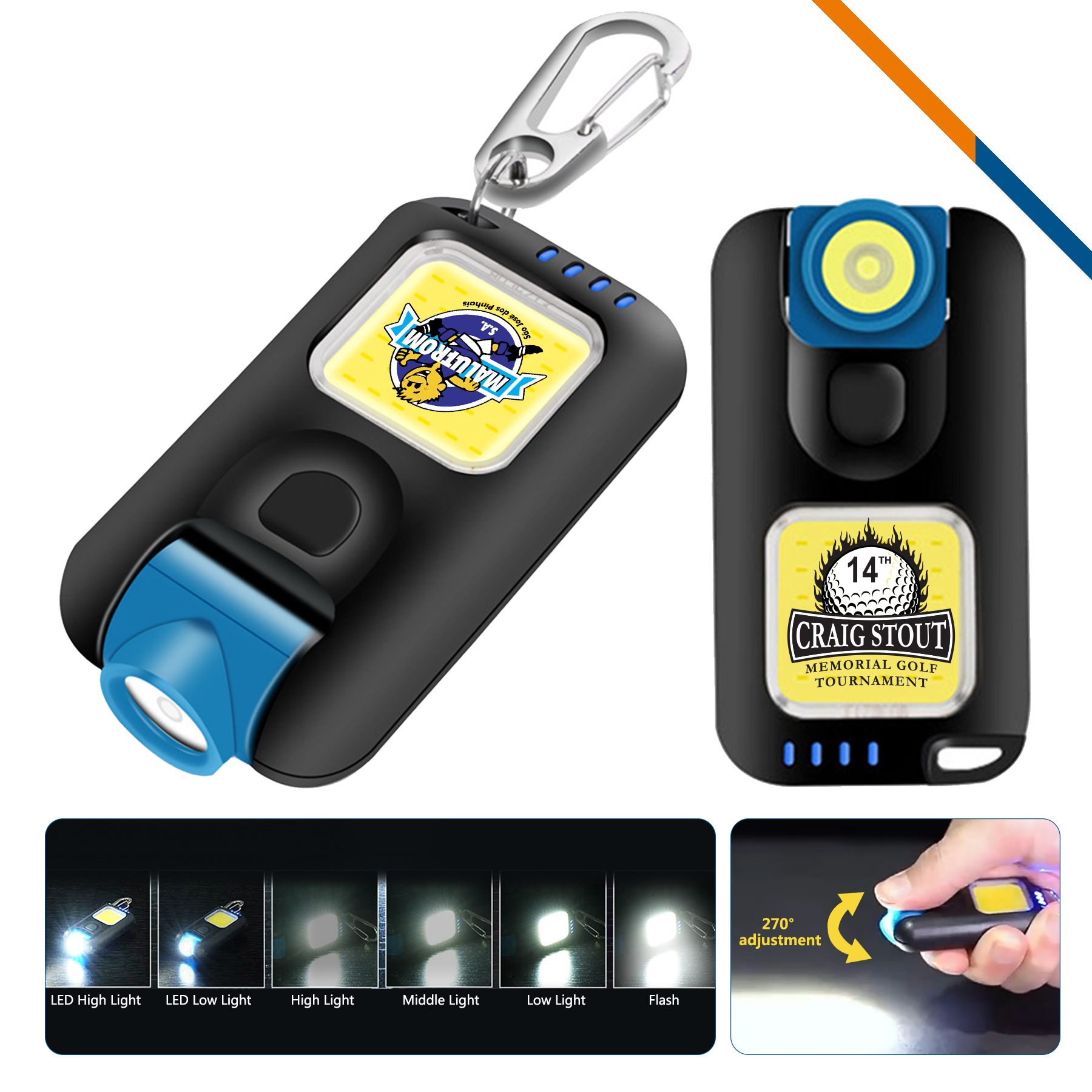 Unus 2in1 COB Flashlight 2