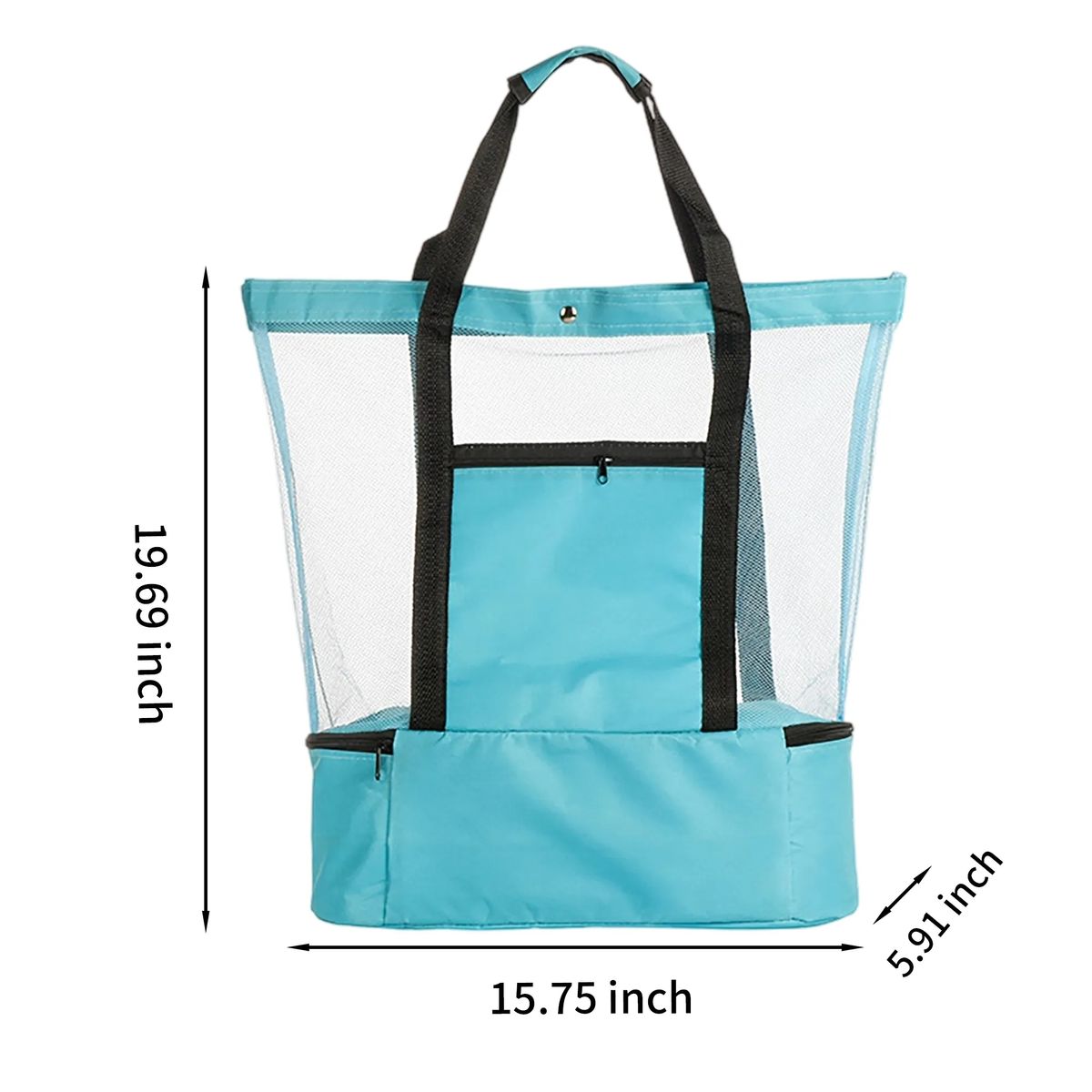 Durable Oxford Beach Bag with Double Layer Design 4